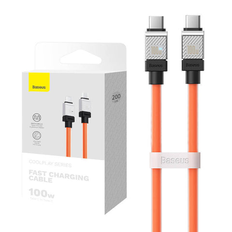 Baseus - CoolPlay C to C PD100W 2m Orange