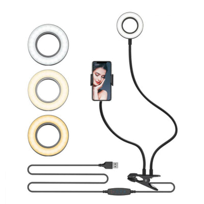 BlitzWolf BW-SL6 Clip Fill Ring Selfie Light 85mm 4cm