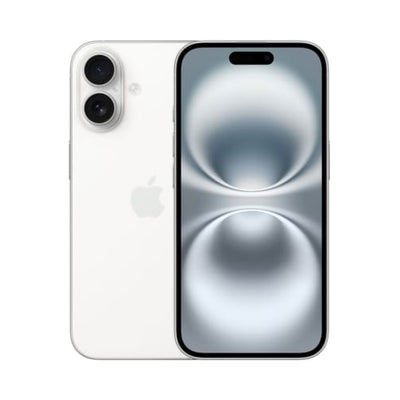 Apple iPhone 16 5G 256GB (8GB Ram) Single-Sim +eSim White EU