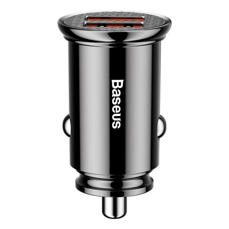Baseus - Car Charger Circular 2 USB 5A