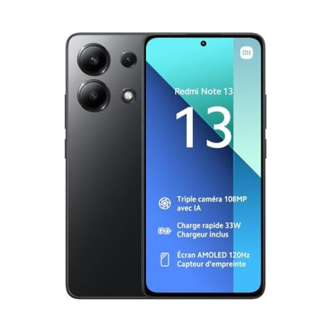 Xiaomi Redmi Note 13 4G 128GB (6GB Ram) Dual-Sim Graphite Black EU