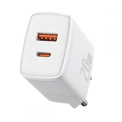 Baseus - Wall Charger Compact Type-C 20W 3A White